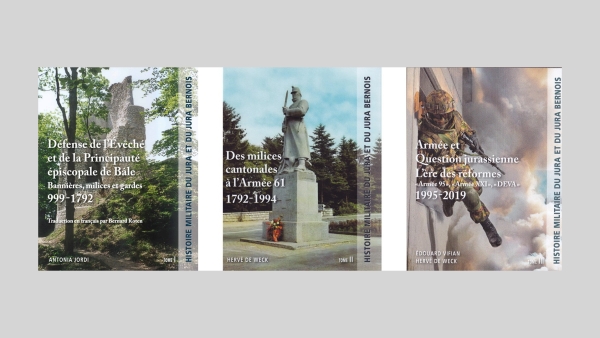 PUBLICATION – Histoire militaire du Jura et du Jura bernois, en 4 tomes